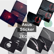 Asus Sticker Laptop Vivobook 14 S14 Dark Black Cool X412 X415 X409 X420 14 Inch Laptop Skin Keyboard Keypad Sticker Anti-scratches Film Waterproof Three Sides Laptop Casing Cover