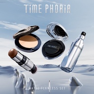 TIME PHORIA【Buy 2 Save more】Facial Makeupset Matte Longlasting Cushion Foundation