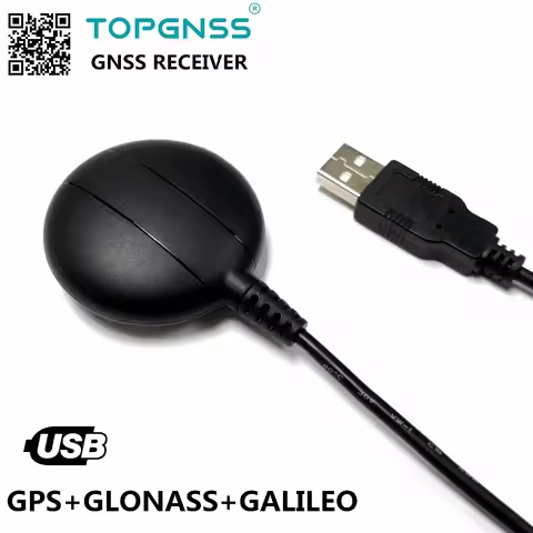 TOPGNSS Industrial application USB GPS GLONASS GALILEO Receiver module antenna GN800 USB GNSS GPS GL
