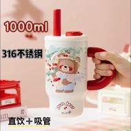 Dierbell แก้วน้ำสแตนเลส 2025 รุ่นใหม่สำหรับนักเรียนเด็กที่โรงเรียน แก้วน้ำอุ่นแบบพกพา แก้วน้ำสแตนเลส