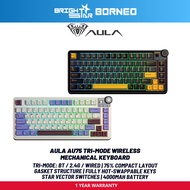 AULA AU75 Tri-mode Wireless Mechanical Keyboard