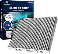 KURIMUP Cabin Air Filter,Replacement for CF11643,Premium Cabin filter with Activated Carbon, Fit for