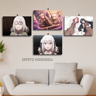 Anime Photo Room Decoration Waifu Spy Classroom Erna 20X30 Indonesian Zepeto/ Anime Room Decoration 