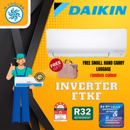 [INSTALLATION] Daikin Aircond Inverter R32 1.0HP ~ 2.5HP FTKF MODEL (WITH WIFI ADAPTOR) [4-5 Days de