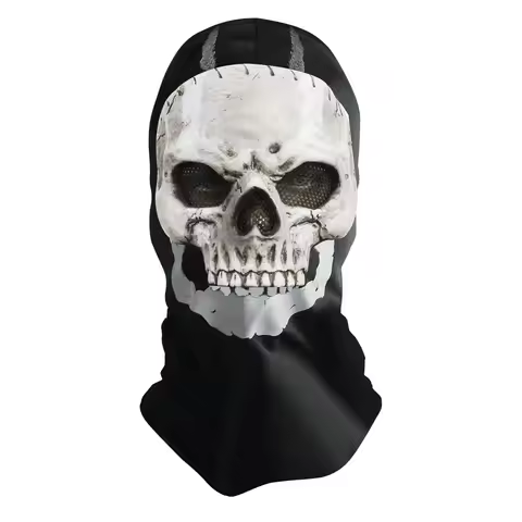 Call of Duty Ghost Mask COD MWII Ghost Mask Halloween Decoration Props Play Props