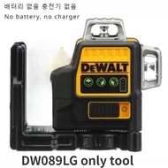 Dewalt DW089LG 12 - Line Laser Level: 3 - Side 360 - Degree Vertical & Horizontal Green - Light Leve