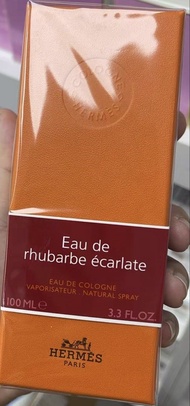 Hermes愛馬仕緋紅火參古龍水100ml
