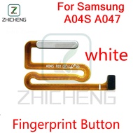 For Samsung A04S A047 Phone Home Button Fingerprint Power Key Button Touch ID Flex Cable