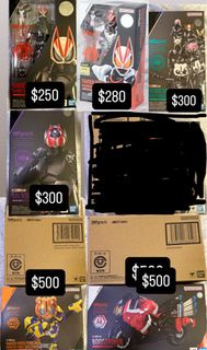 SHF Shf Kamen Rider 幪面超人 Geats 極狐 pink jack boost magnum boost striker Grand Prix  GM rider entry bu