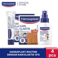 Hansaplast Routine - Antiseptic Plaster, Ointment & Wound Cleaning Liquid