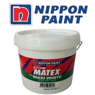 Nippon Paint Matex Maxi White 15245 7L ( FREE 7" ROLLER SET )