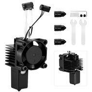 P1P P1S Hotend Complete Kit, Complete Assembly for Bamboo Lab P1 Series 3D Printer, 0.4 mm Hardened-