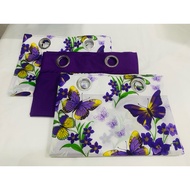 3in1 Butterfly Genna Curtain 6ft,7ft