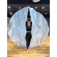 Adult Belly Dance Outfit with Golden Wings - 360-Degree Wing Design