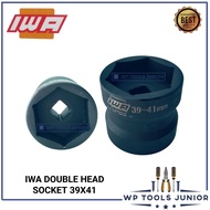 MATA IWA 39X41 Double Head Socket Drive For Coupling Nut Wrench 39 X 41 MM Shock Impact CVT Clutch B