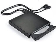 Portable DVD Player DVD ROM External Optical Drive USB 2.0 CD/DVD-ROM Support CD Player Burning Slim Reader Recorder Portable (Color : Black)