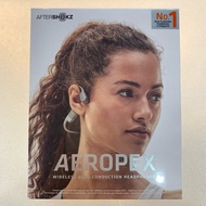 AfterShokz Aeropex Lunar Grey WaterProof OPEN-EAR Bone Conduction Wireless Bluetooth Headset FOC Aft