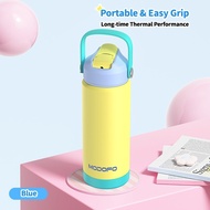 MODOFO Tumbler 18oz Thermos Bottle Thermos Cup with Straw Botol Air Tahan Sejuk Portable Aquaflask T