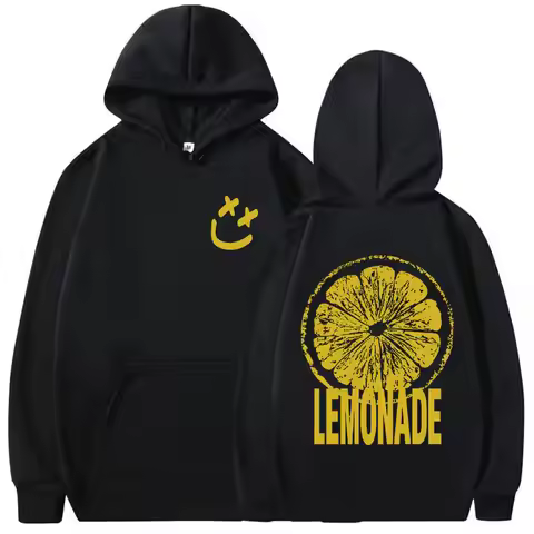 Louis Tomlinson Lemonade Tour 2025 Print Hoodie Men's Women Clothing Fashion Vintage Sweatshirt Hip 
