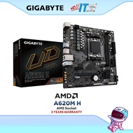 Gigabyte A620M H Micro ATX (mATX) AMD Gaming Motherboard | AMD AM5 Socket | RYZEN 5 7500F