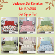 Bedcover Kintakun Set Sprei Flat uk 160x200 Badcover no 2 / Bedcover / kintakun / badcover / bad cover / bedcover murah / sprei / bedcover promo