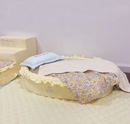 ผ้าห่มพกพาสำหรับสัตว์เลี้ยง NiftyFairy Pure Cotton Spring Summer Pet Air Conditioner Blanket ผ้าห่มส