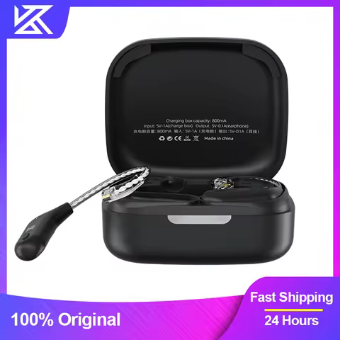 KZ AZ09 Upgrade Wireless Headphones Bluetooth compatible 5.2 Cable Ear Hook B/C PIN Connector With C