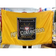 Custom Satin Reversible Printed Flag Banner Printing Custom Flag