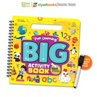 Ziyadbooks Fun Learning Book BIG Activity Book Complete Educational Activity Book for Children 2 3 4