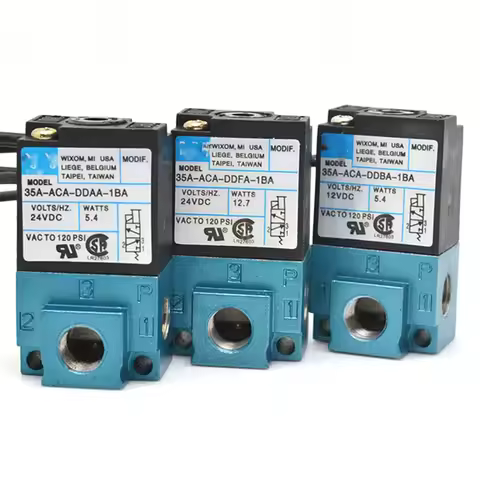 3 way MAC Marking Dispensing high frequency solenoid valve pneumatic 35A-ACA-DDAA-1BA/DDBA/DDFA 1/8 