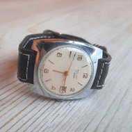 Retro Soviet mens watch Poljot 17 jewels - wind up old watch made in USSR