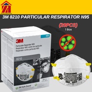 L MALL 3M 8210 Particular Respirator N95 1 Box (20pcs)