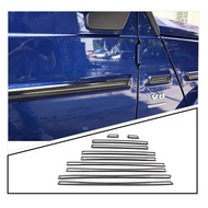 High quality Car Body Chrome Trim Kit Side Molding Trims Kit Cover for Mercedes Benz G Class W463 Si