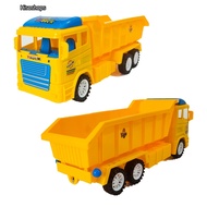 Dump Truck 6-Wheel Hand-Playing Can Lift The Truck. Bright Colors Fun To Play