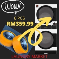 HOT BUNDLE OF SIX DRYER ROLLER BEARING HUEBSCH