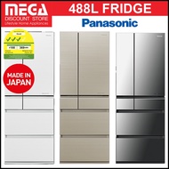 PANASONIC NR-F603GT 488L 6-DOOR FRIDGE (3 TICKS) MADE IN JAPAN