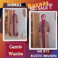 GAMIS NIBRAS PROMO YESS BIG SALE 2023 / GAMIS NIBRAS NB B72 RUSTIC