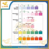 VOONLINE 6 in 1 VL425 Aquarium Water Test kit, Aquarium Water Test kit measures PH, Nitrite, Nitrate