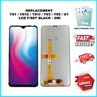 COMPATIBLE TC GVIVM Y91 / Y91C / Y91I / Y95 / U1 LCD F/SET - BLACK