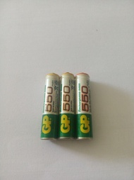 GP 550 mAh       3AAA      充電池     電池     充電芯       rechargeable battery