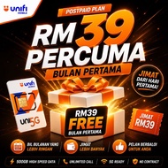 UNIFI POSTPAID 550GB 5G HIGHSPEED PLAN / UNLIMITED CALL / ADA SIM CARD