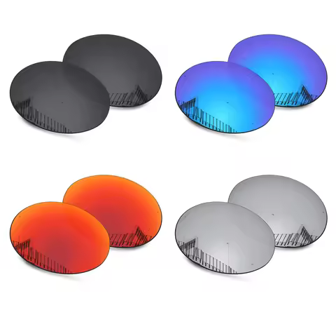DROGO Polarized Replacement Lenses for Oakley Eye Jacket Redux OO9438 58mm Sunglasses - Multiple Cho