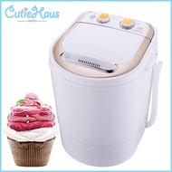 Cutiehaus Semi-Auto Laundry Clothes Wash Mini Washing Machine 3KG Anti Bacteria Washing