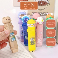 Capybara scissors eraser - press eraser - capybara eraser pen - student eraser pen - Eraser pen lear