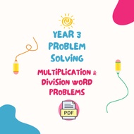P15 - Year 3 Multiplication & Division Word Problems Worksheet PDF (49 Pages) with Answers