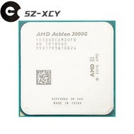 AMD Athlon 3000G X2 3000G 3.5 Ghz Dual-Core Quad-Thread CPU Processor YD3000C6M2OFH/YD3000C6M2OFB Socket AM4