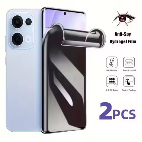 2PCS Anti-spy Hydrogel Film For OPPO A5 Pro 4G A6 Max Gt Privacy Screen Protector A5i A6i Pro 5G A6i