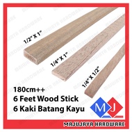 6ft Kayu Papan Pallet Papan Lapis Papan Bahan Kayu Nipis Tebal Kayu Pallet Pine Siap Diketam Wood St