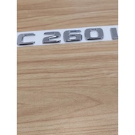 Mercedes-Benz Car Logo C180 C200 C260 C280 C300 C500L Modified Rear Trunk Letter Number Logo