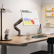 Table Monitor Bracket 30 29 27 24 22 19 17 inch, Universal Full Motions Single Arm Monitor Desk Moun